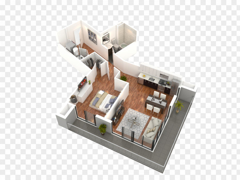 Unit Construction Floor Plan PNG