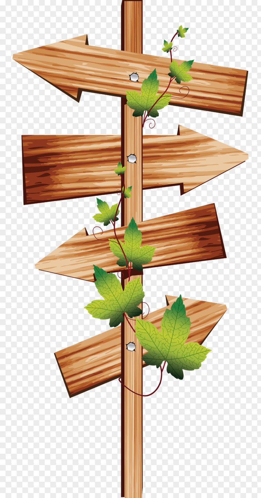 Arrow Sign Wooden Vector Graphics Adobe Photoshop Illustration Image PNG