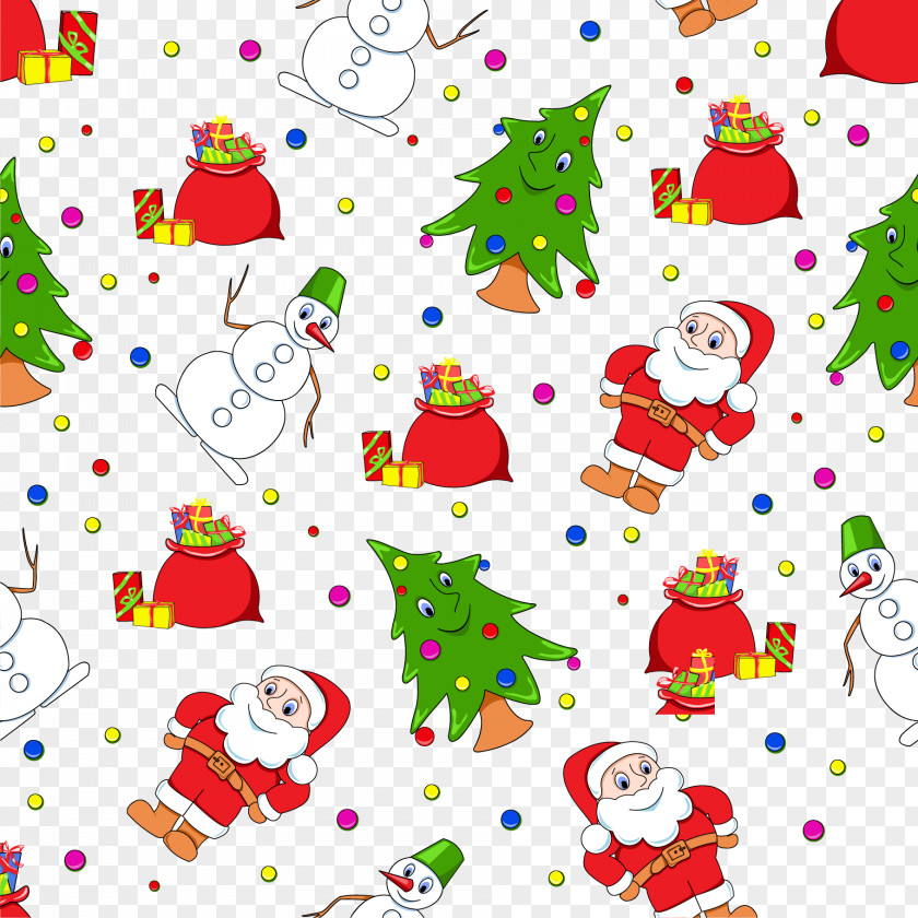 Christmas IPhone 8 Santa Claus Tree Gift PNG