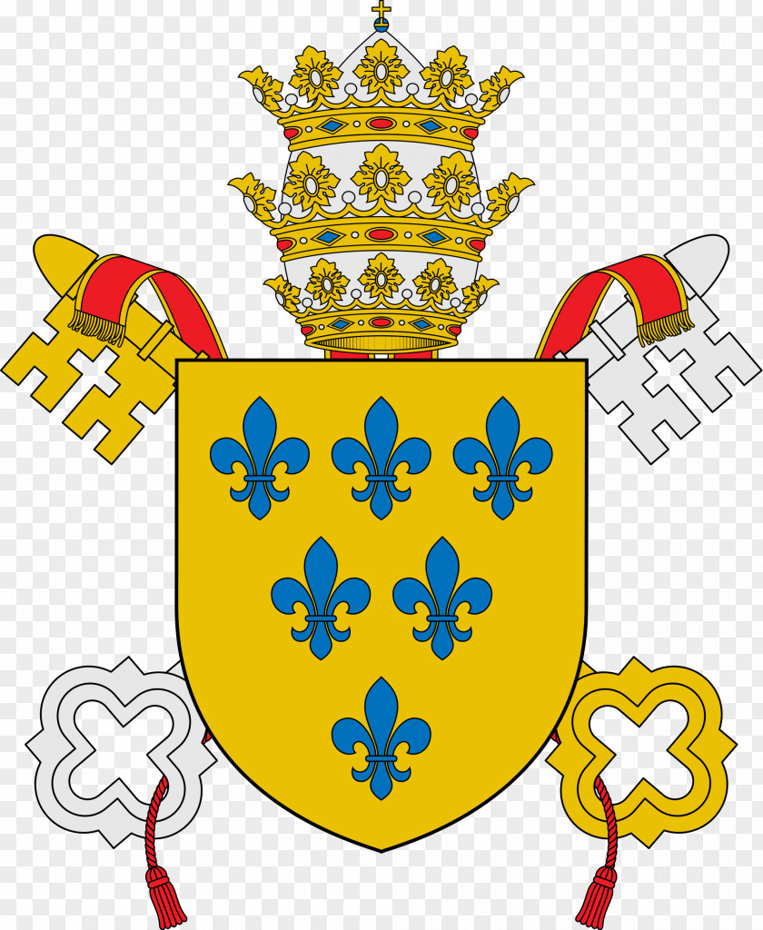 Eighty-one Papal Coats Of Arms Coat Pope Benedict XVI Tiara PNG