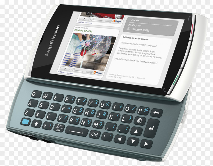 Ericsson Sony Vivaz Xperia Pro X10 Mini W800 PNG