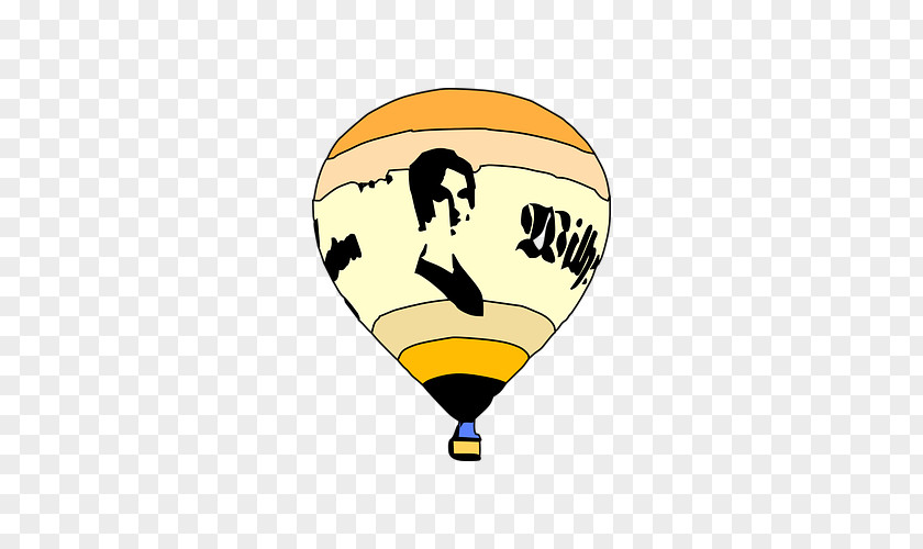 Graffiti Hot Air Balloon Clip Art PNG