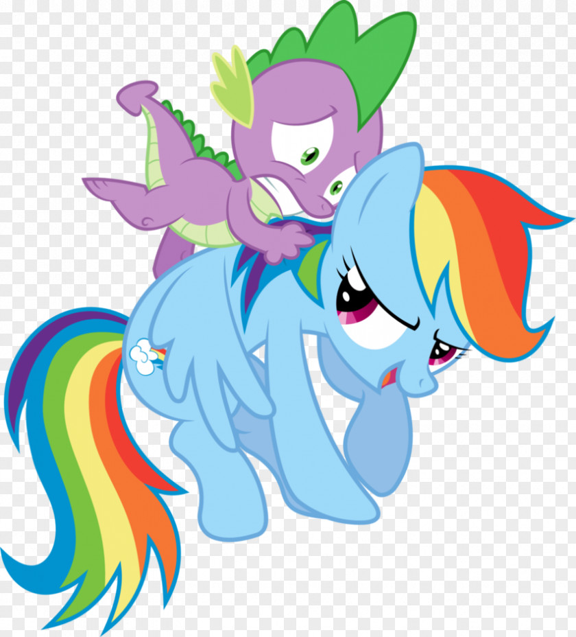Horse Pony Spike Rainbow Dash Rarity Pinkie Pie PNG