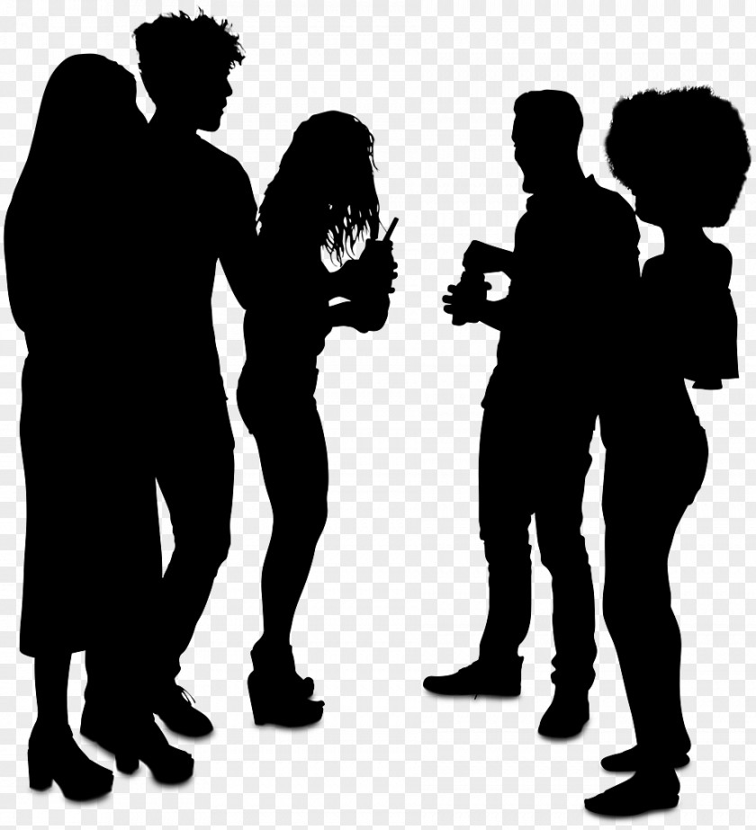 Human Behavior Silhouette I'm The Man PNG