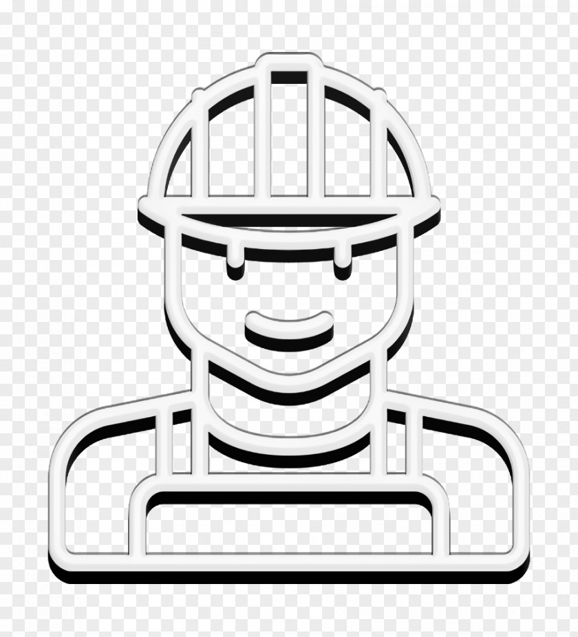 Industry Icon Worker Builder PNG