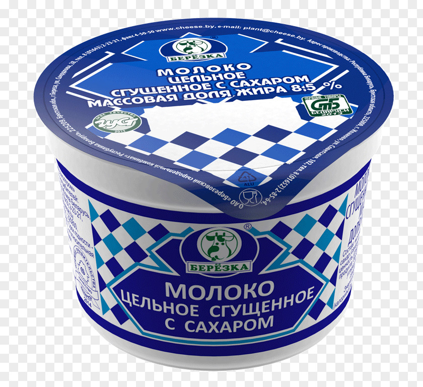 Condensed Milk Dairy Products Curd Snack Flavor Oao Berozovskiy Syrodel'nyy Kombinat PNG