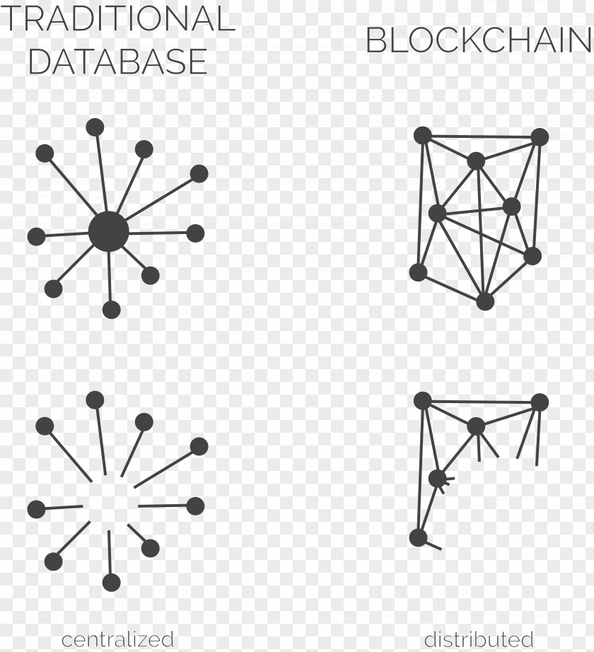 Distributed Database Blockchain Relational Model PNG
