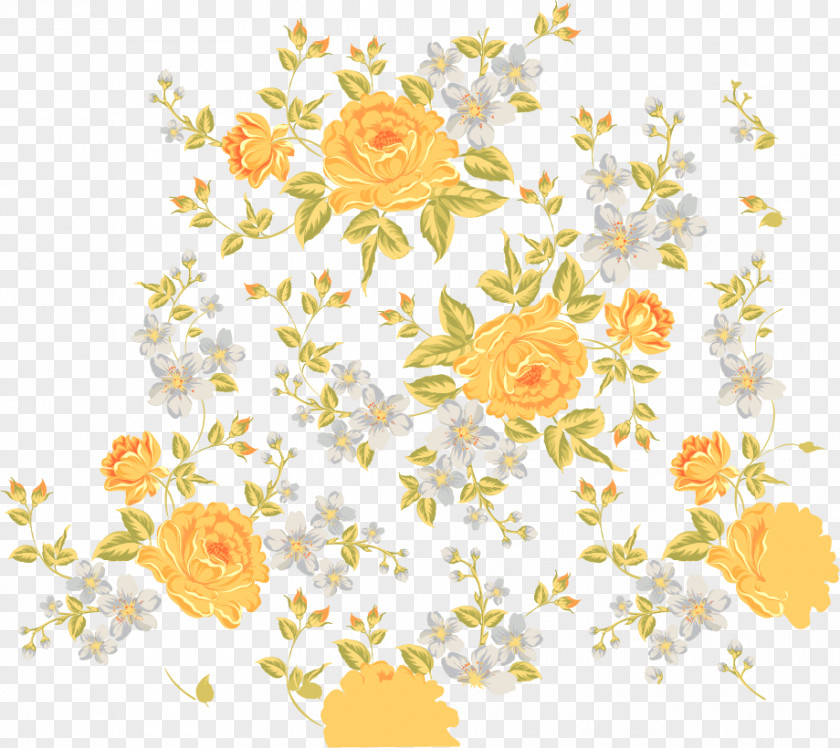 Exquisite Flower Pattern Vector Border Design Free Download Floral PNG