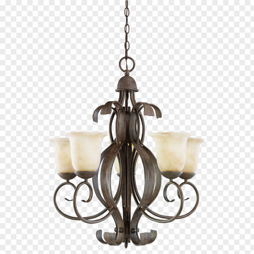 Light Chandelier Incandescent Bulb Fixture Lamp PNG