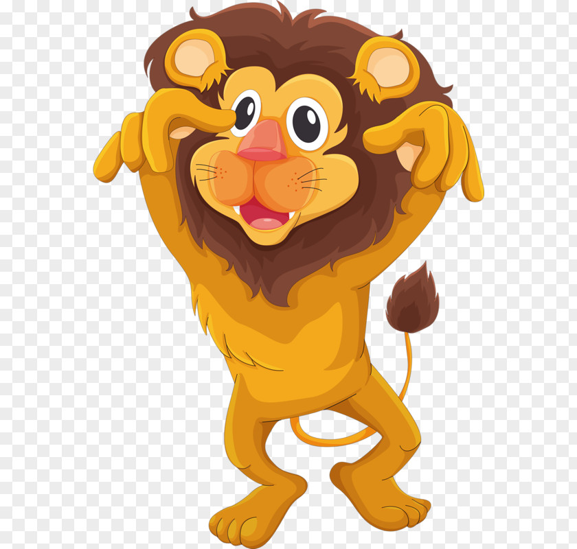 Lion Cartoon Animation PNG