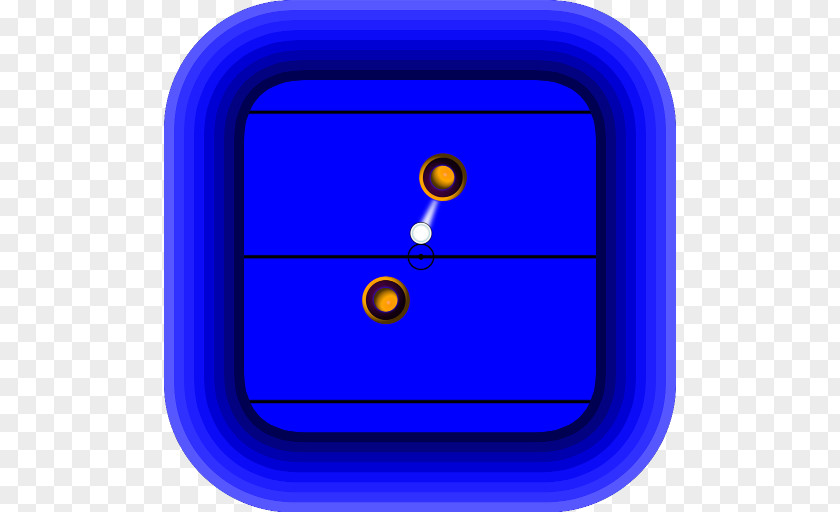 AIR HOCKEY Cobalt Blue Line Angle PNG