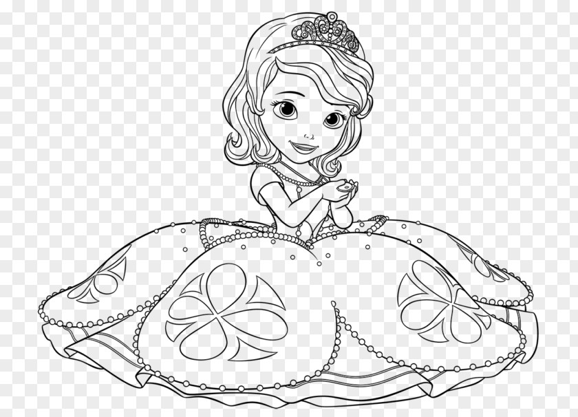 Coloring Book Princess Butterfly Drawing Disney Junior Page PNG