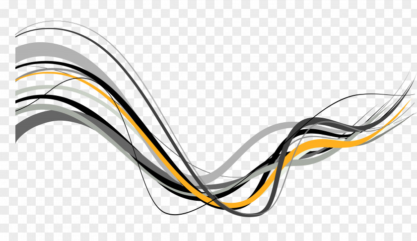 Dynamic Curve Background PNG