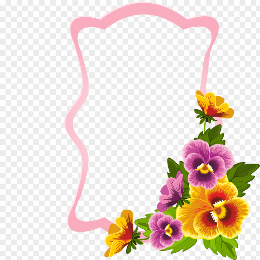 Floral Picture Frames Flower Thepix PNG