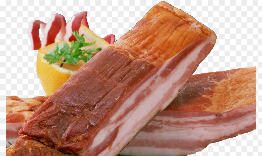 Bacon Block Carbonara Salami Ham Embutido PNG