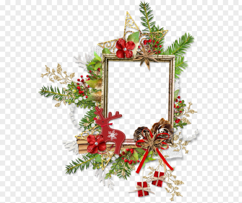 Decoration Image Picture Frames Christmas Card Photography Scrapbooking PNG