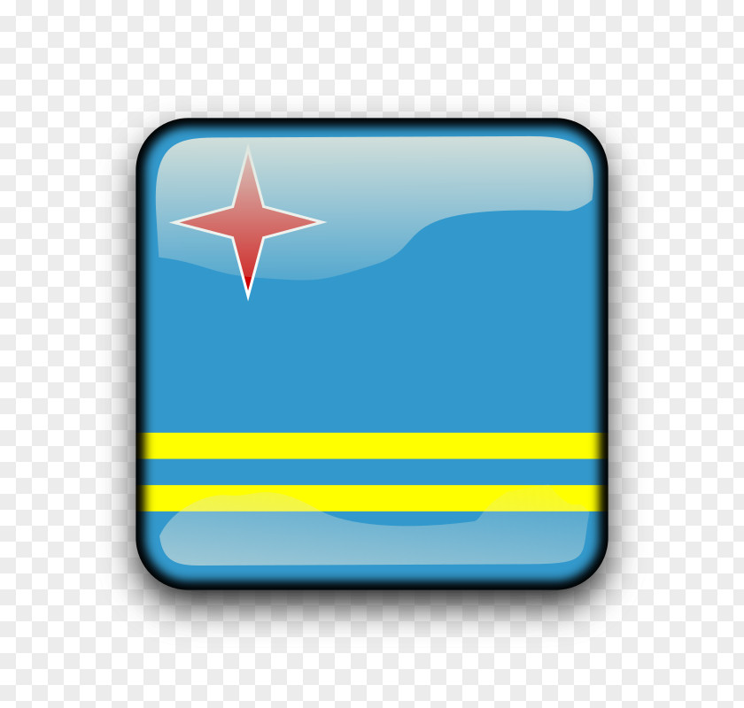Flag Of Aruba Clip Art PNG