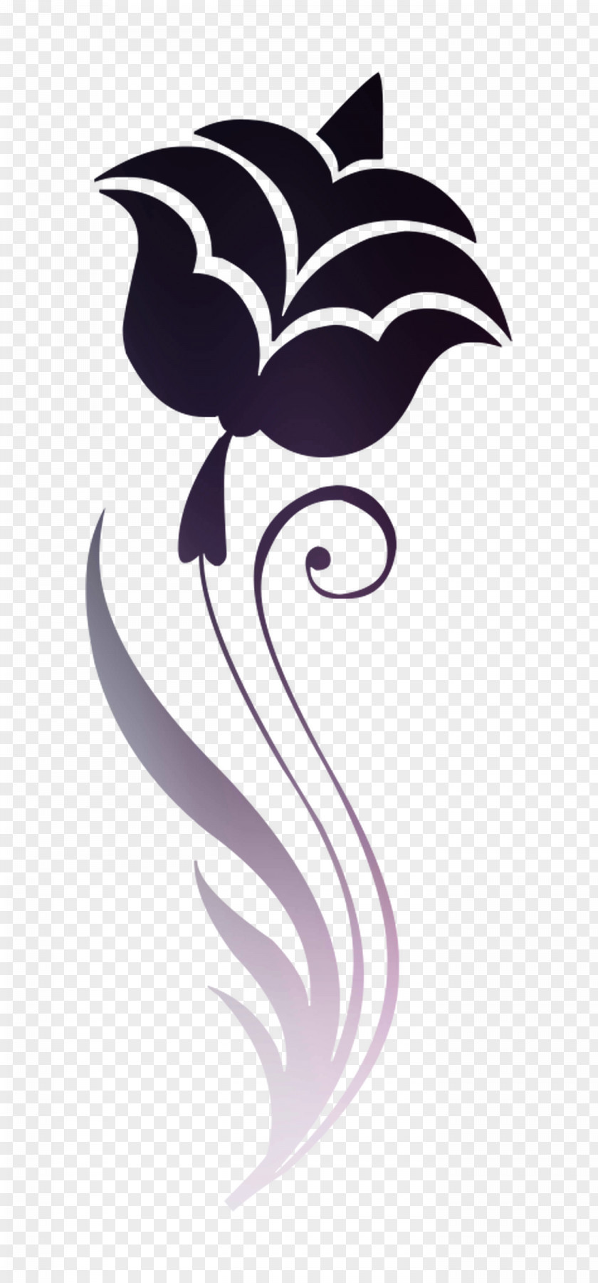 Illustration Clip Art Flower Character Purple PNG