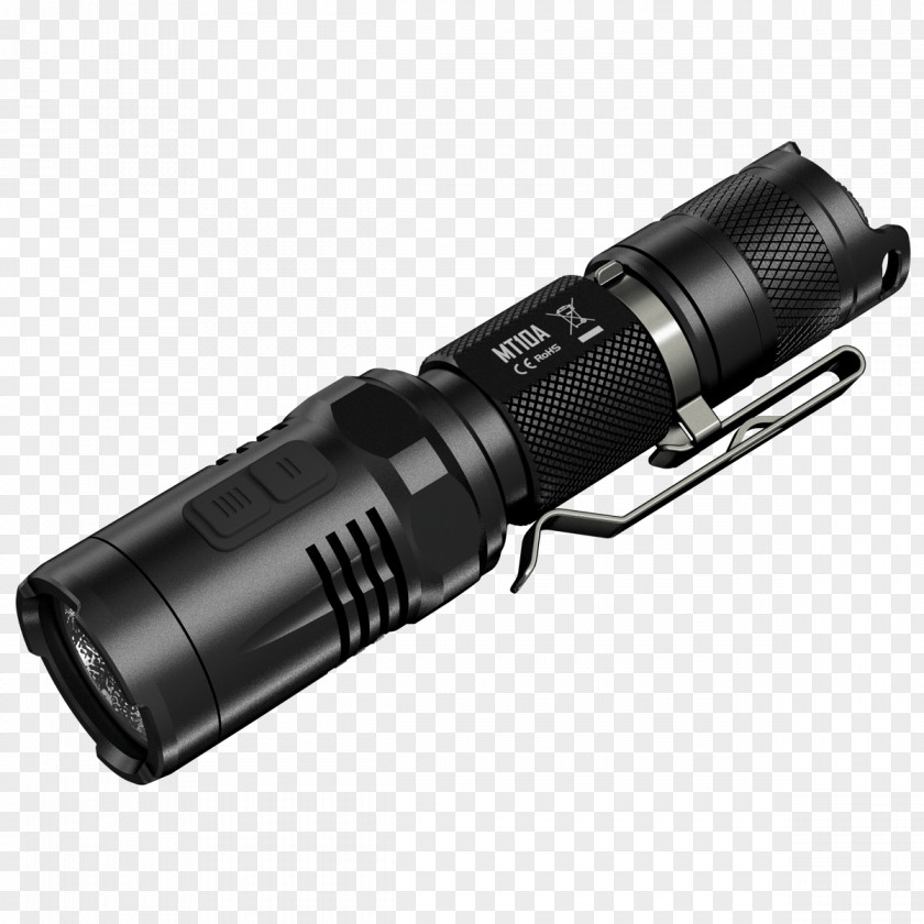 Light Flashlight Nitecore MT10A Tactical MT2A PNG
