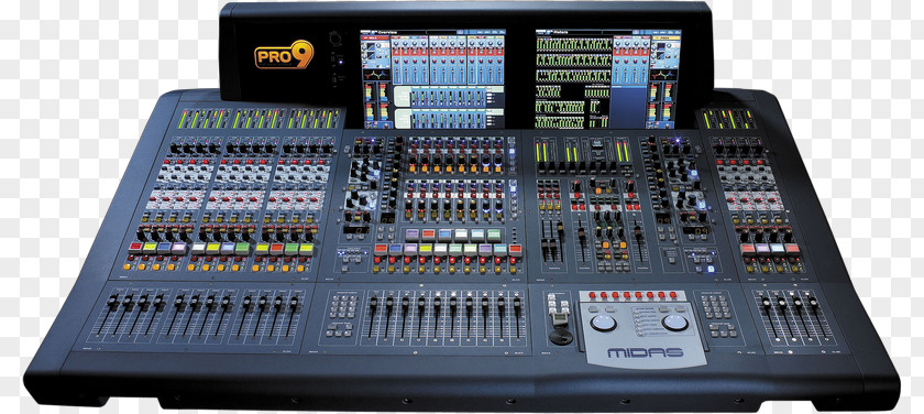 Microphone Digital Audio Mixers Midas Consoles Mixing Console PNG