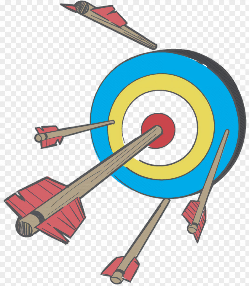 Precision Sports Target Archery Goal Arrow PNG