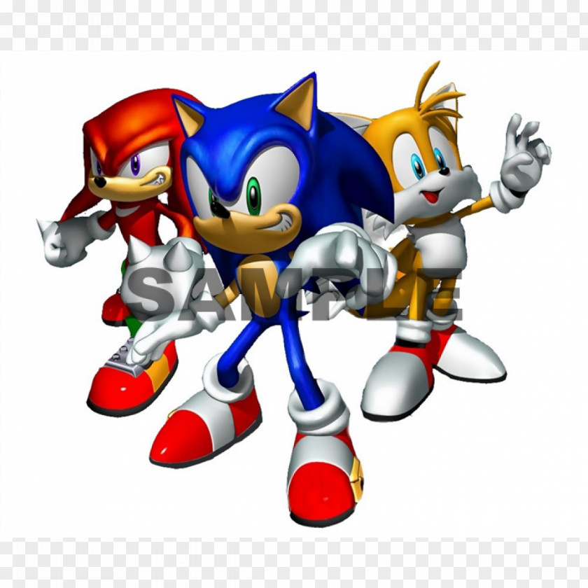 Sonic Heroes Adventure 2 & Knuckles The Hedgehog Tails PNG