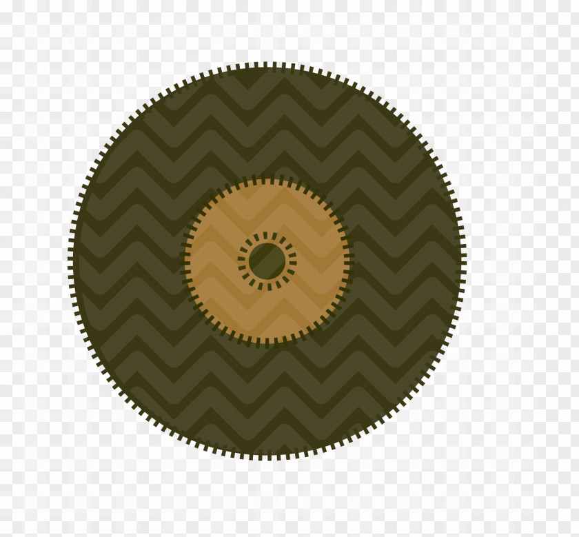 Vector Green Circle Pattern PNG