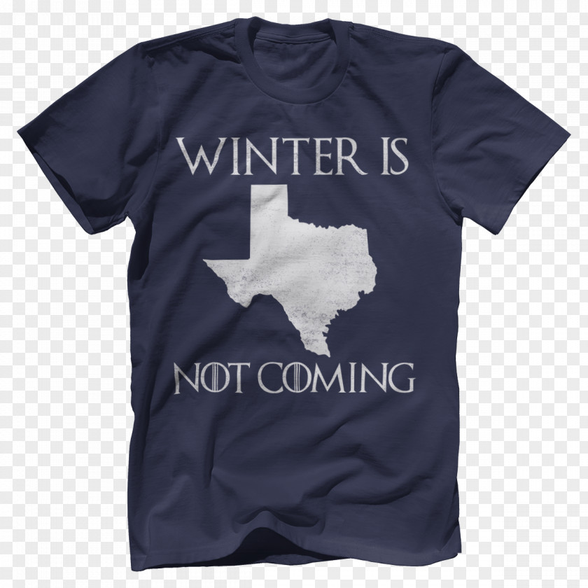 Winter Is Coming T-shirt Texas Clothing Top PNG