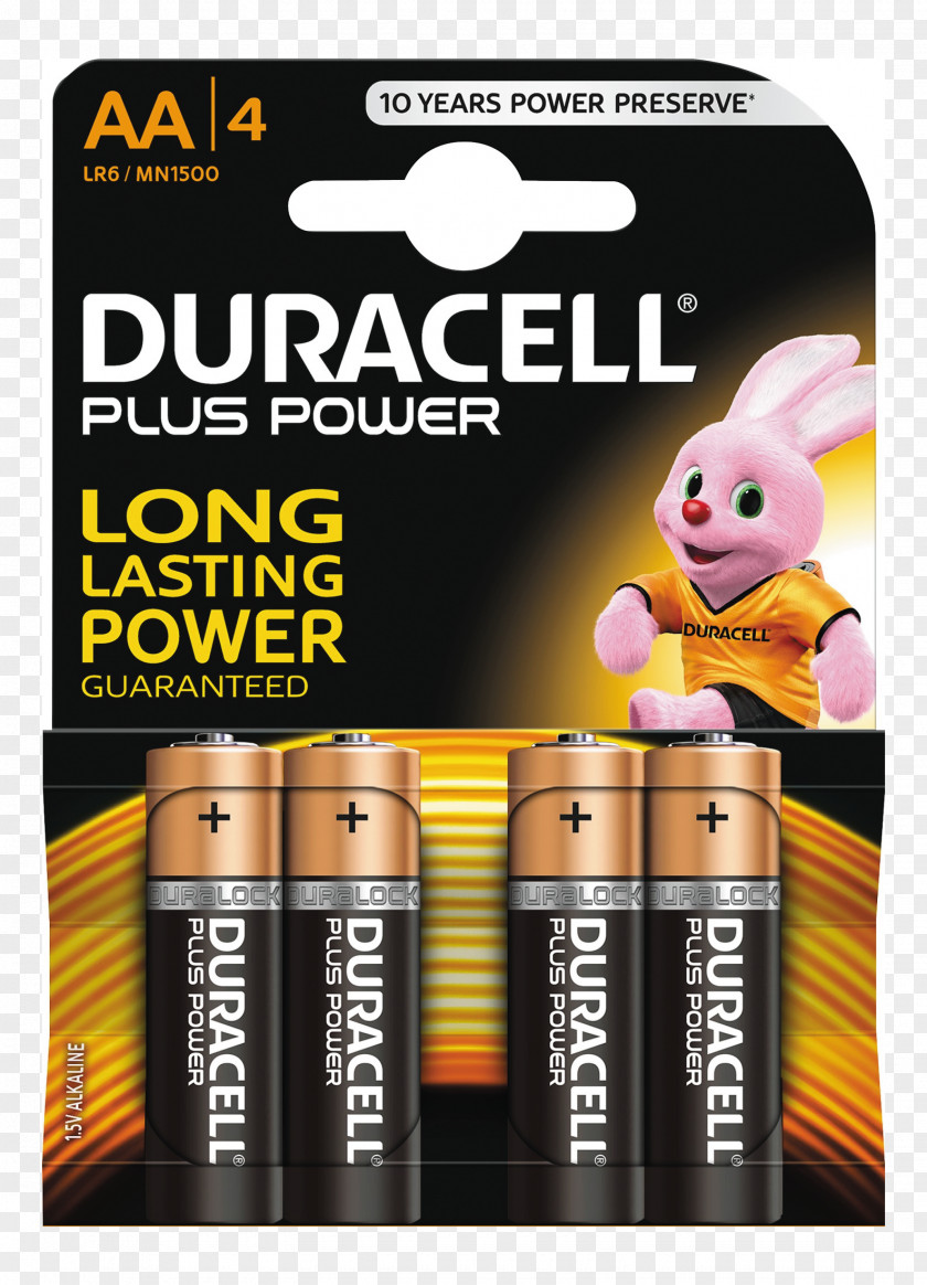 Aa Battery AAA Duracell Alkaline Electric PNG