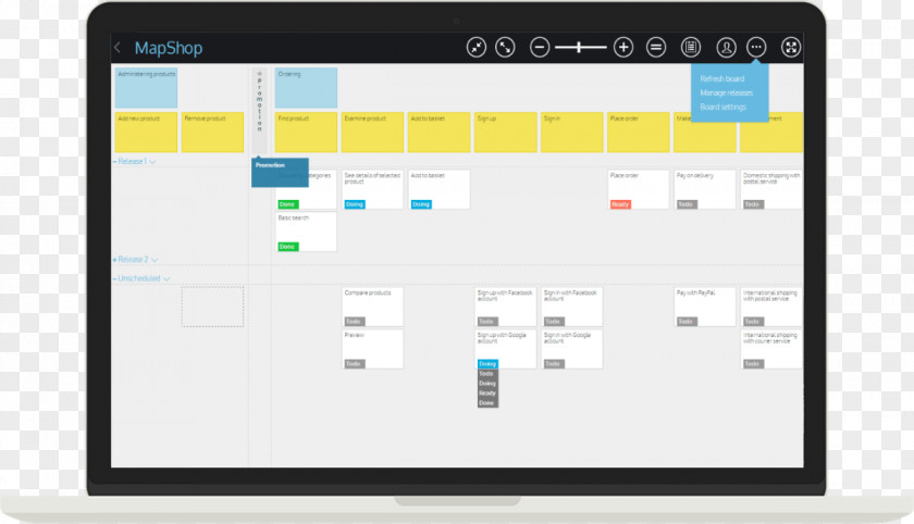 Map Computer Program User Story Mapping: Discover The Whole Story, Build Right Product Software Post-it Note PNG