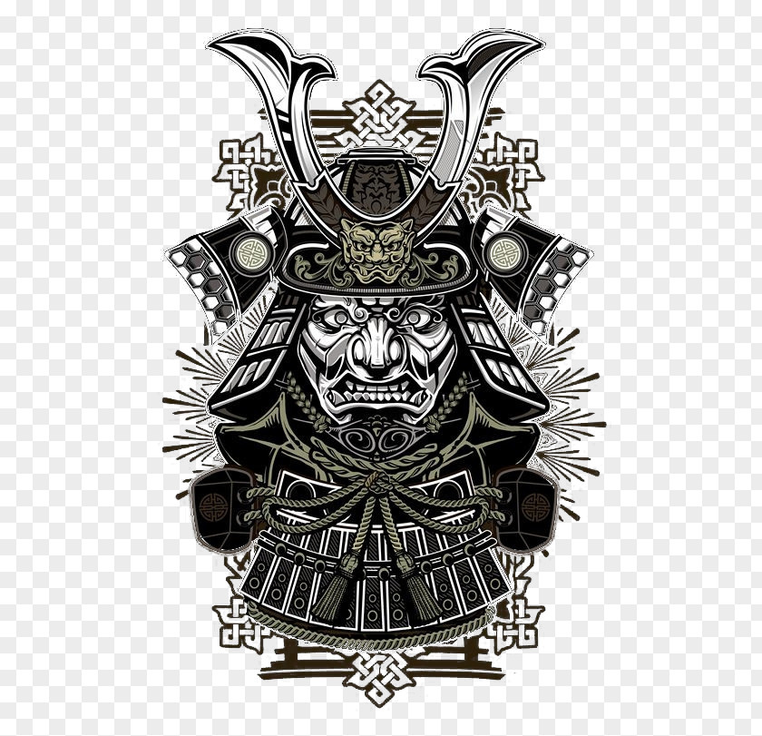 Samurai Vector London Warrior Character Graphic Arts PNG