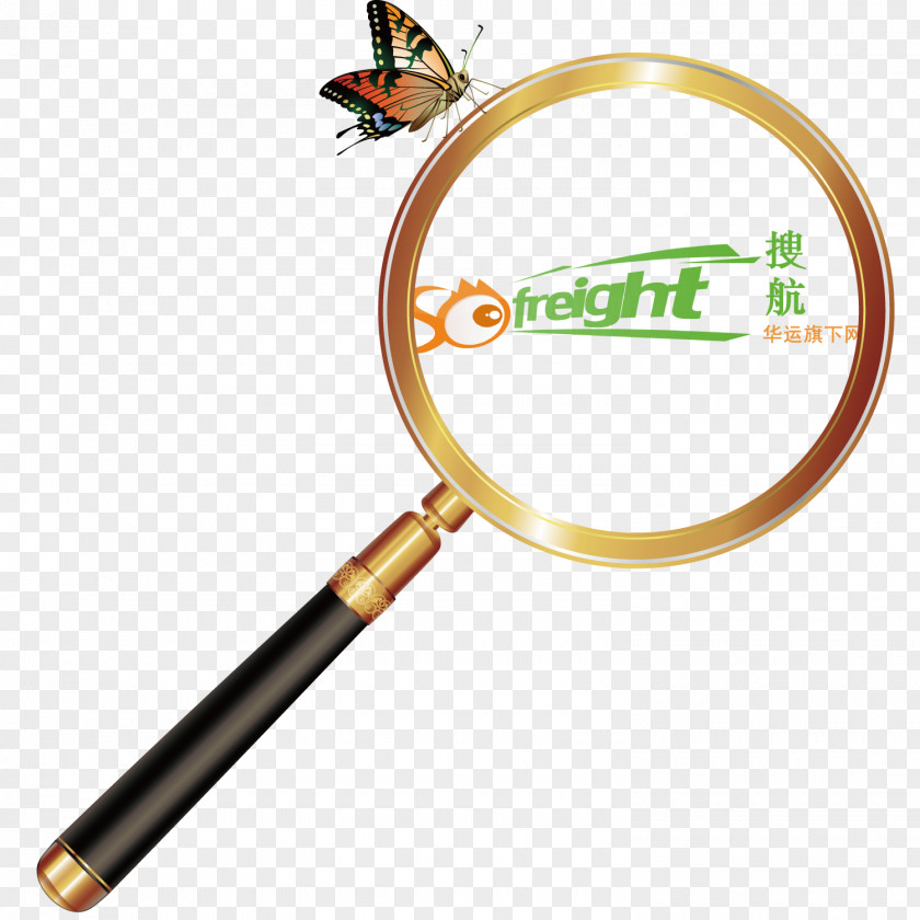 Creative Magnifying Glass Royalty-free Clip Art PNG