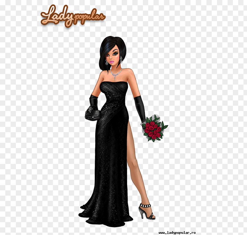 Dragobete Lady Popular Dress-up Fashion Web Browser Game PNG