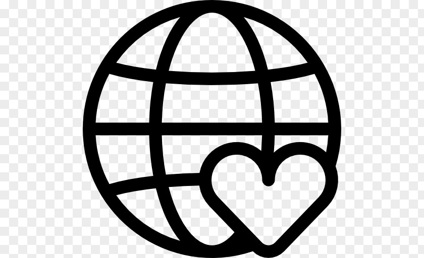Donation Globe World Grid PNG