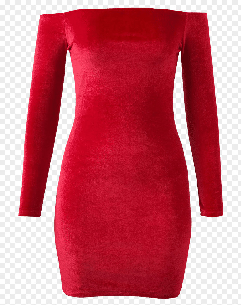 Dress Velvet Sleeve Clothing Shoulder PNG