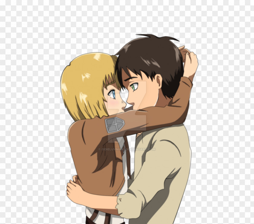 Kiss Eren Yeager Mikasa Ackerman Levi Armin Arlert Erwin Smith PNG