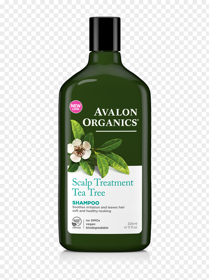Shampoo Avalon Organics Nourishing Lavender Hair Care Biotin B-Complex Thickening Tea Tree Mint Treatment PNG