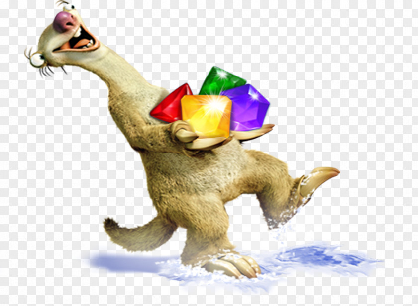 Sid From Ice Age Scrat Sloth Manfred PNG