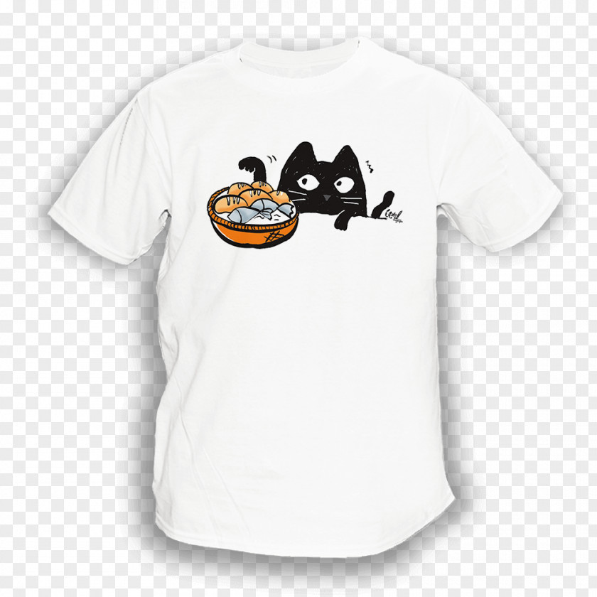 Cat Eat T-shirt Sleeve Animal Font PNG