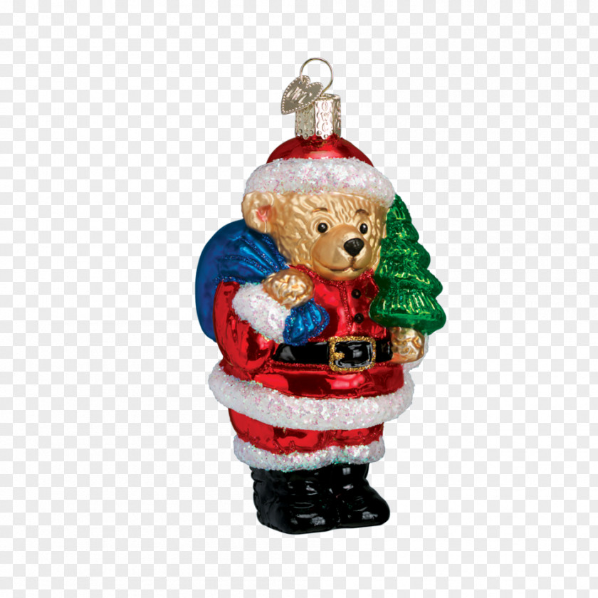 Molten Liquid Santa Claus Christmas Ornament Tree Child PNG