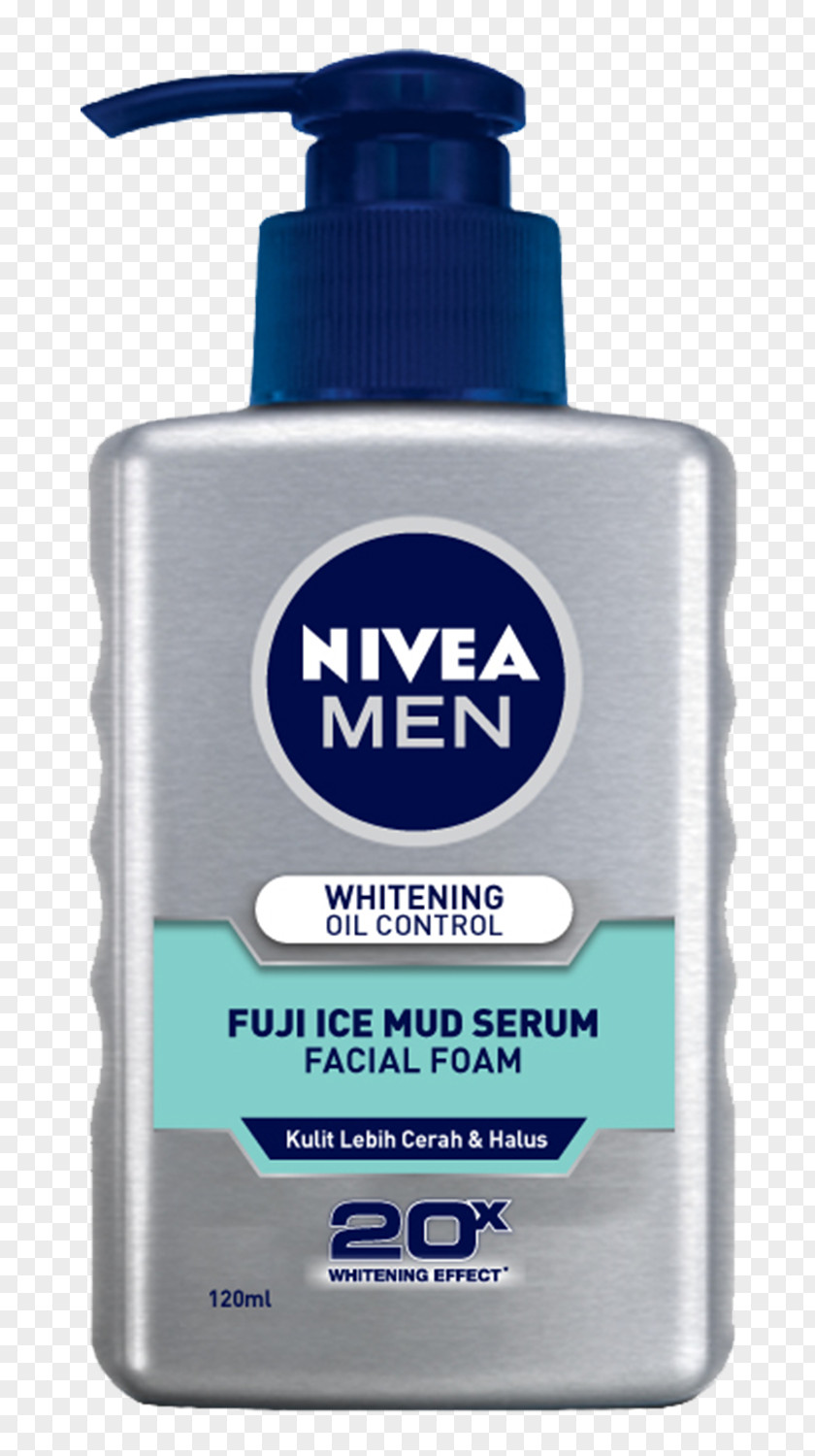 Mud Wash Lotion Nivea Facial Product PNG