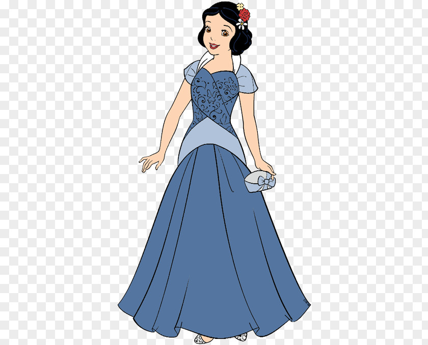 Snow White Clip Art And The Seven Dwarfs Gown Dress PNG