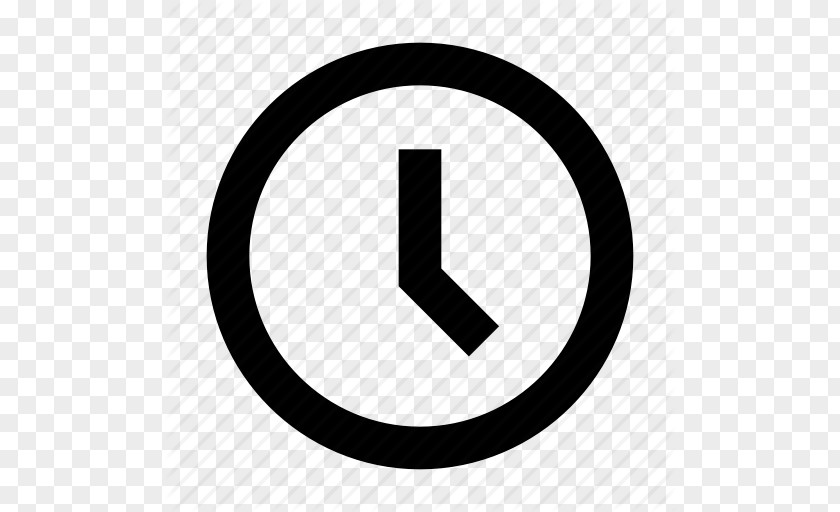 Clock Outline Time & Attendance Clocks Timer PNG