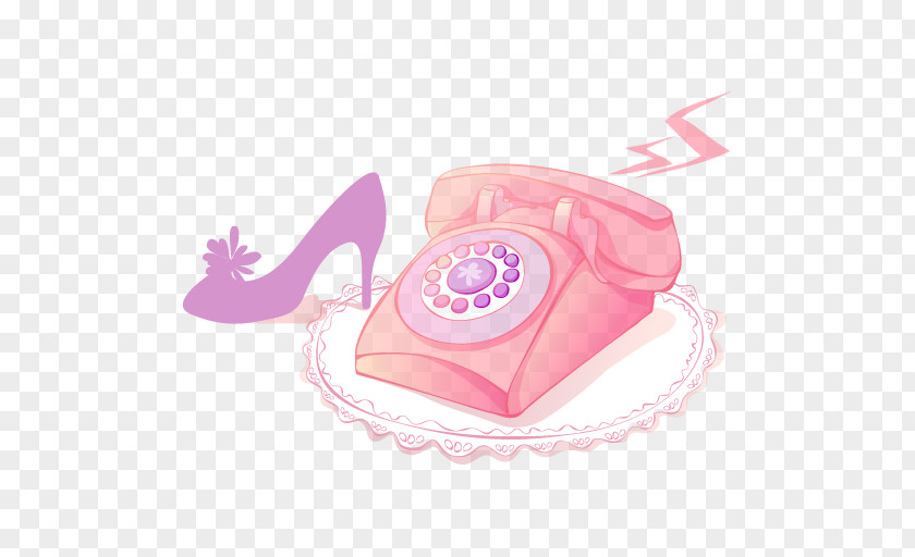 Color Pink Vector Graphics Download Telephone Image PNG