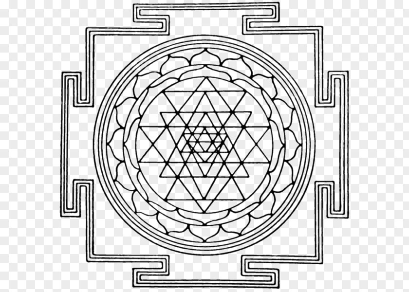 Lakshmi Hindu Iconography Sri Yantra Hinduism PNG