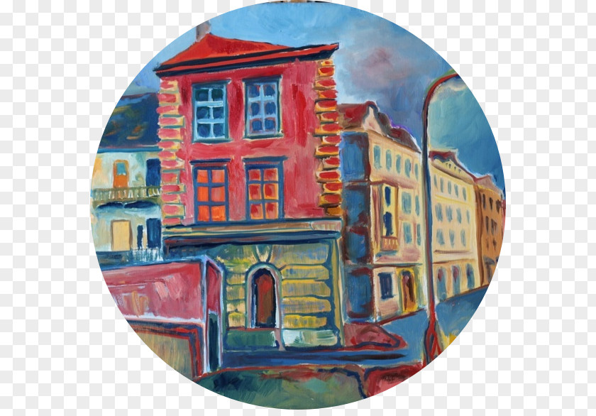 Painting Oil Café Slavia Art PNG