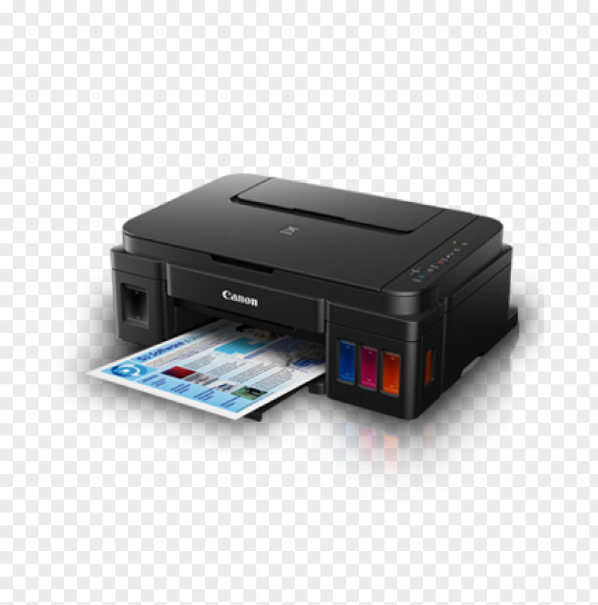 Printer Canon Multi-function Inkjet Printing Color PNG