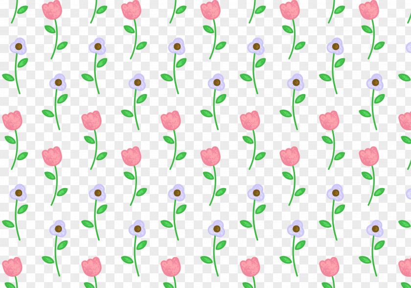Seamless Flower Background Map Wallpaper PNG