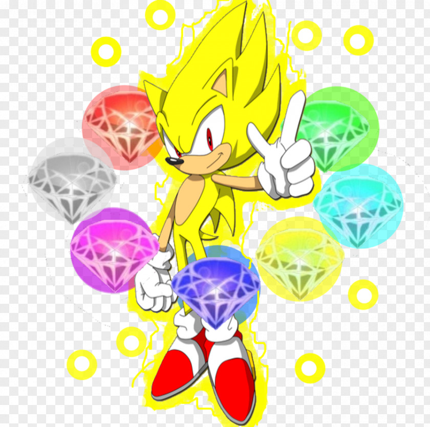Sonic The Hedgehog Boom Chaos Emeralds Super Metal PNG
