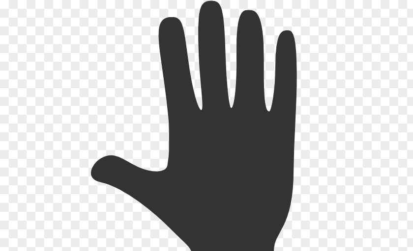 Thumb Black And White Finger PNG